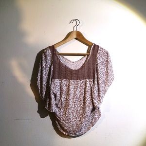 Free People Flowy Crop Top